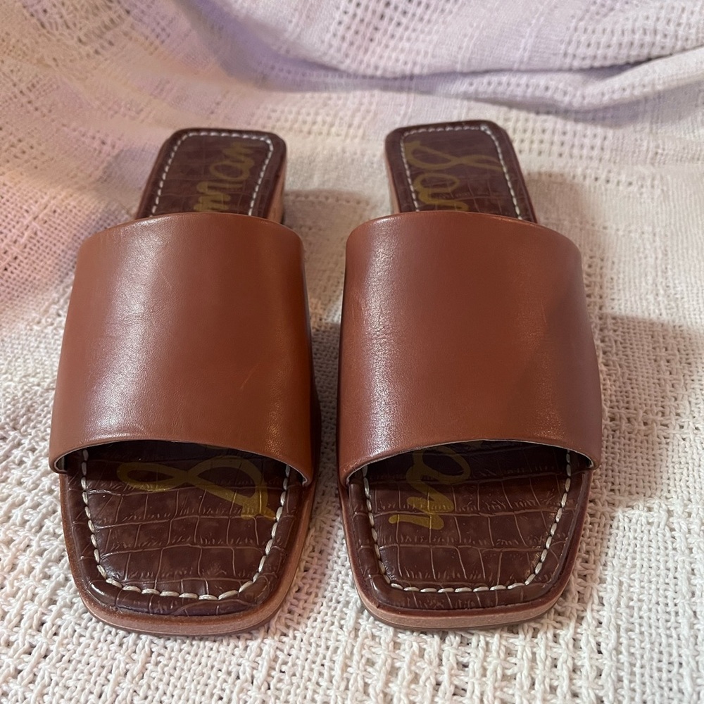 Sam Edelman leather slide